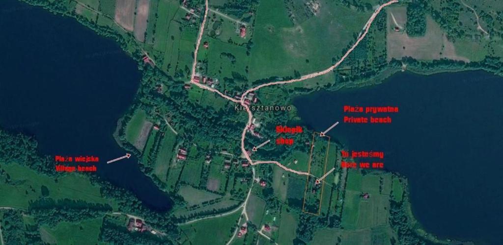 Dom Wakacyjny W Kiersztanowie Ladnie Tu Mrągowo Exterior photo